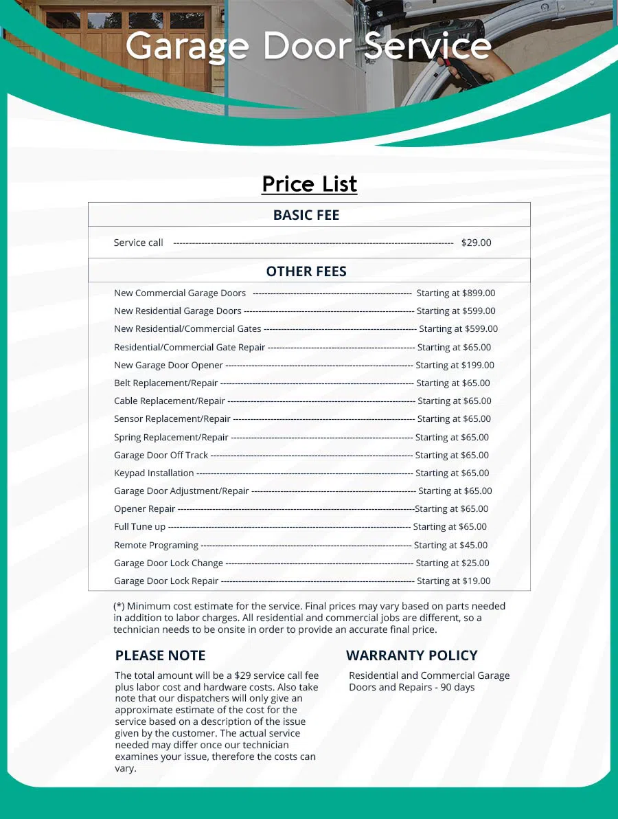 Central Garage Doors Pinole, CA 510-460-3654